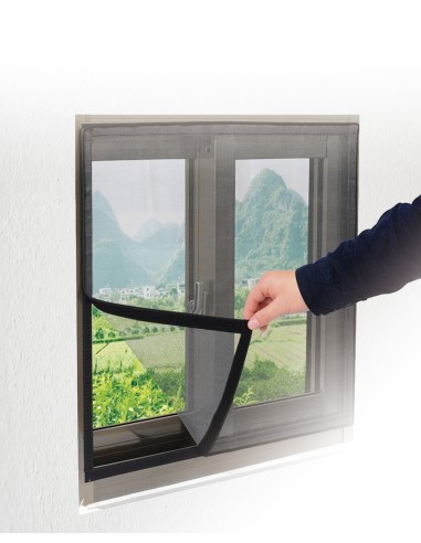 MOSQUITO NET WITH VELCRO FOR WINDOWS 130x150cm
