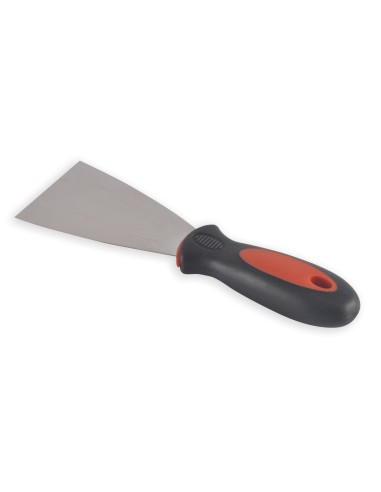 ESPÁTULA  INOX MANGO BIMATERIA 120MM (hasta eliminar stocks)