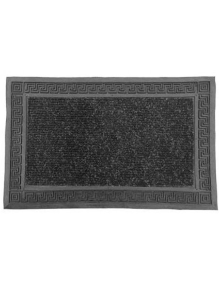 FELPUDO DE GOMA MOQUETA - MEDIA LUNA 40x70 cm