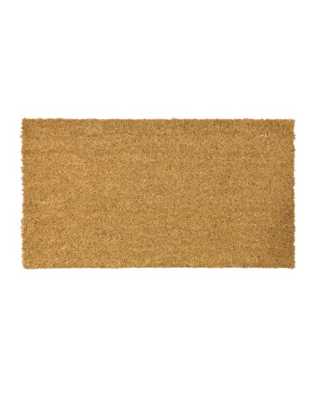 FELPUDO DE COCO NATURAL LISO 17 mm- 40X70 cm.