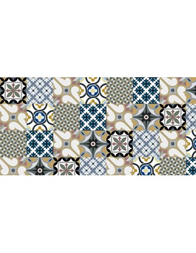 FELPUDO DE VINILO MOSAICO 40 X 75 CM