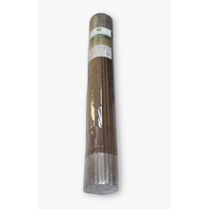 PVC HALF-CANED FENCE BROWN 2