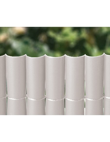 CANIÇO EM PVC DE MEIA CANA BRANCO