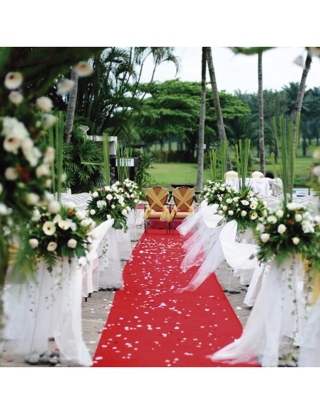 GAZON ARTIFICIEL ELBA ROUGE 7mm