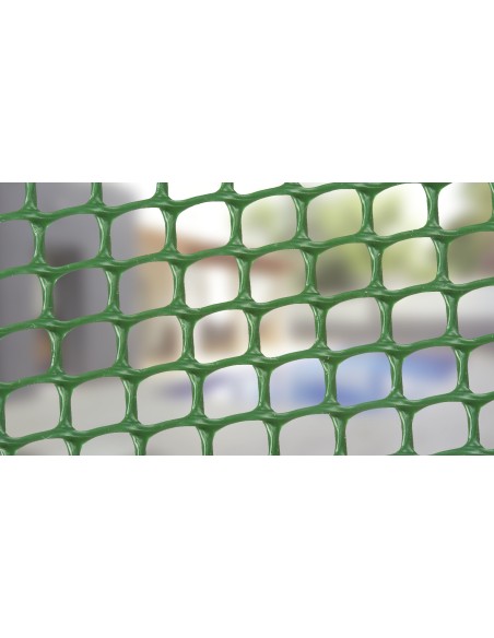 MAILLE EN PLASTIQUE CARRÉE VERT