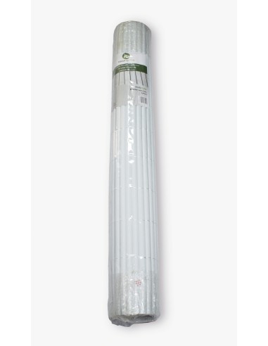 CAÑIZO PVC DOBLE CARA 12mm. 1X5 m. BLANCO