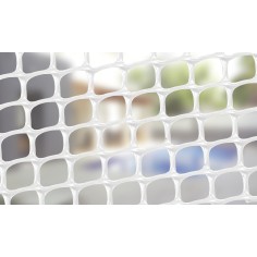 MALHA PLASTICA QUADRADA BRANCA