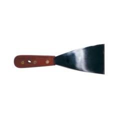SPATULE D'ACIER INOXYDABLE BOIS